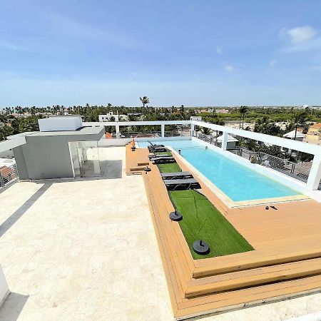 Rooftop Pool Ducassi Studio Suites Deluxe Hotel Beach Club & Spa Punta Cana Esterno foto